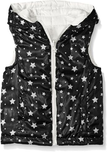 Urban Republic Girls' Light Weight Puff Reversible Vest in Kuwait