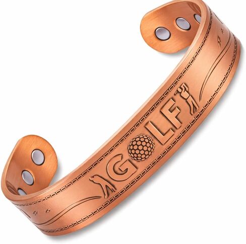 Willis Judd Mens Copper Bangle Golf Bracelet in Kuwait
