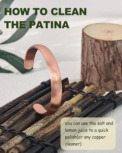 MagEnergy Copper Bracelet for Men Women, Tibetan 100% Pure Copper Bracelet, Real Raw Handmade Cuff Bangle, Pulsera de Cobre in Saudi Arabia