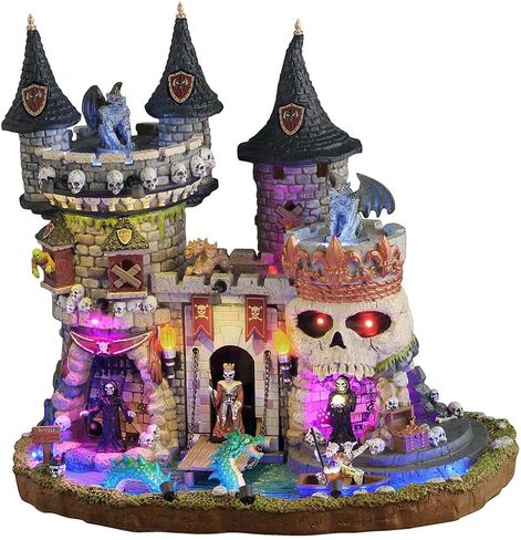 Lemax Medi-Evil Castle, with 4.5V Adaptor, Sights & Sounds, #55302 in Kuwait