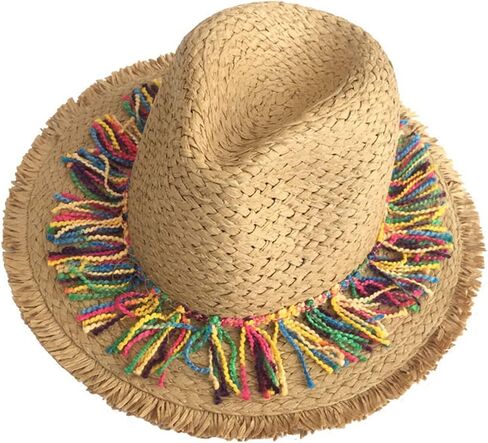 Mexicans Starw Hat De Straw Fedoras Beach with Colorful Jazzs Sombrero Mexicans in Saudi Arabia