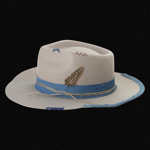 Brims Wool Panamas Hat Magicians Cowboy Stage Headwear Masquerades Party Fedoras Headpiece Cowboy for Party in Saudi Arabia