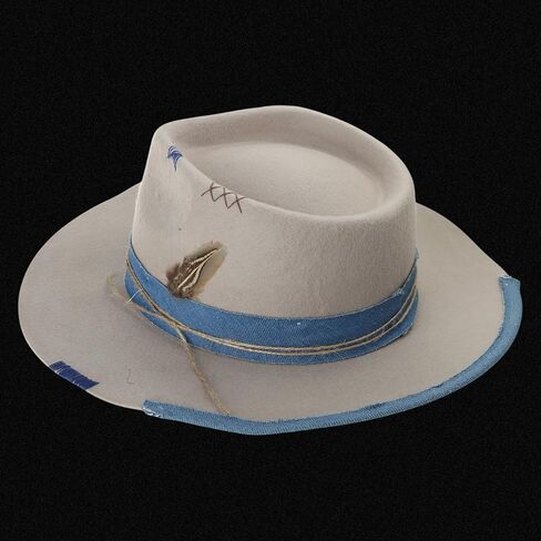 Brims Wool Panamas Hat Magicians Cowboy Stage Headwear Masquerades Party Fedoras Headpiece Cowboy for Party in Saudi Arabia