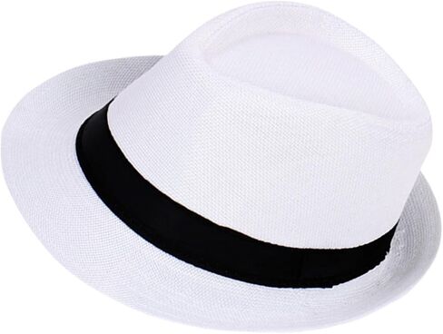 Classical Party Hat for Men Women Wedding Travel Outdoor Sun Protective Breathable Fedoras Caps for Jazzy Dance Performers in Saudi Arabia