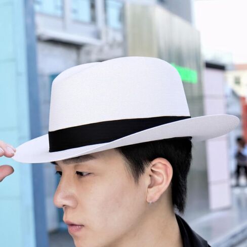 Classical Party Hat for Men Women Wedding Travel Outdoor Sun Protective Breathable Fedoras Caps for Jazzy Dance Performers in Saudi Arabia