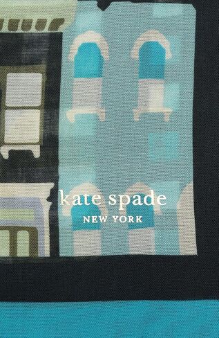 Kate Spade Womens NYC Map Oblong Scarf, Stylish Fashion Accessory for Women in Kuwait