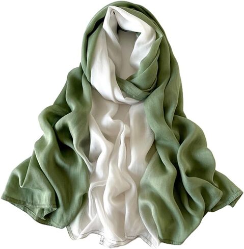 Women's Fashion Travel Scarf Wrap Shawl Lightweight Chiffon Long Scarves Shawls Casual Ponchos Cape Shoulder Wraps Cardigan in Kuwait