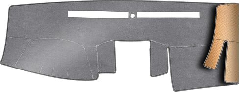 Upgrade Dacron Dashboard Cover Fit for 2007-2021 Nissan Frontier/ 2009-2012 Suzuki Effective Anti Glare, Reduce Reflection, Sun Protection, Dust Proof, Moisture Absorption UV-Proof -Grey in Kuwait