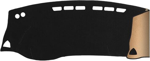 Upgrade Dacron Dashboard Cover Fit for 2007-2021 Nissan Frontier/ 2009-2012 Suzuki Effective Anti Glare, Reduce Reflection, Sun Protection, Dust Proof, Moisture Absorption UV-Proof -Grey in Kuwait