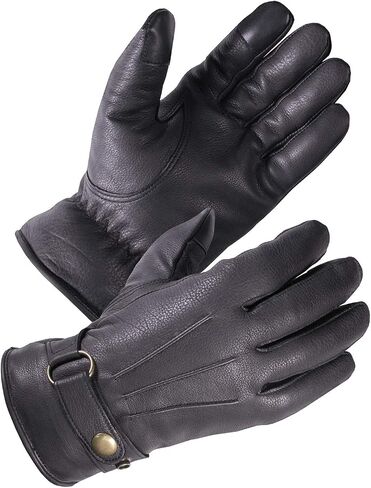 SKYDEER Full Deerskin Leather Winter Drive Work Gloves, Extra Soft 100G 3M Thinsulate, Thermal Insulated Gloves (SD2211T) in Saudi Arabia