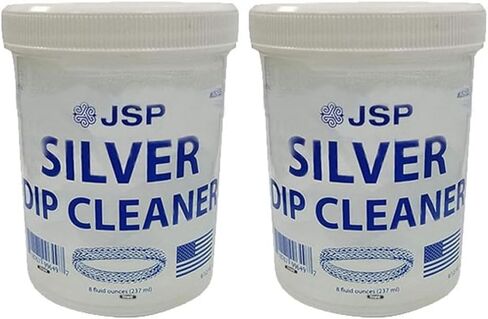 2 Pack Silver Dip Cleaner – Tarnish Remover for Jewelry, Silverware & Ornaments in Saudi Arabia