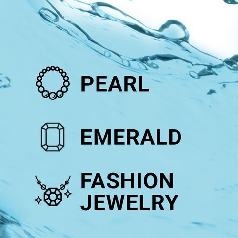 Gentle Jewelry Cleaner – Safe, Ammonia-Free Professional Jewelry Cleaning Solution for Rings, Necklaces, Bracelets, Earrings & Watches – Gold, Silver, Diamond Care in Saudi Arabia