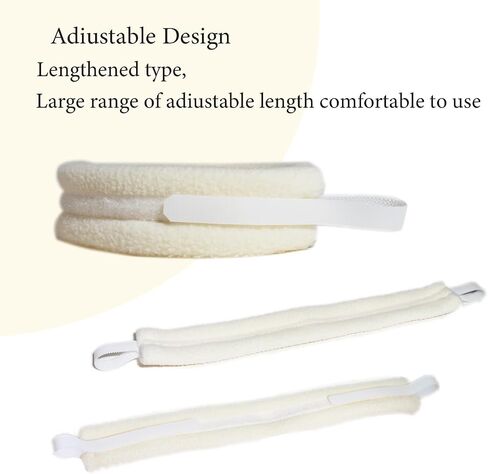 Tracheostomy Supplies(3 Pack) Neck Cover - Adjustable Breathable Trach Stoma Protector, Waterproof Shower Cover Tube Holder for Post-Surgery Recovery Care Traqueostomia Accesorios (Beige) in Kuwait