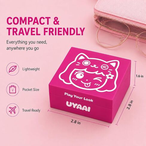 Contact Lens Case, Travel Size Cute Contact Lenses, Remover & Inserter Kit, Soft Contact Lens Applicator with Tweezers, Easy for Beginners and Long Nails in Kuwait