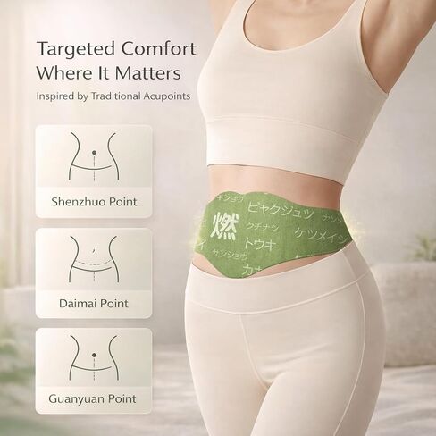 Herbal Patch Pad Balance – Mugwort Herbal Navel Patches for Menstrual Cramp Relief, Supporting Reduced Bloating Appearance, Promotes Abdominal Comfort Non-Irritating Design 1 Boxes 5 Piece (1 box) in Saudi Arabia