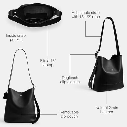 COACH Bleecker Bucket Bag 36 in Kuwait