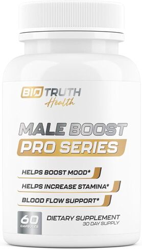 Male Boost PRO Series - The Ultimate Male Supplement - Pills for Men Fast Acting Blood Flow for Manhood, Muscle, Strength, Stamina - Overall Test Level Support - HornyGoatWeed + 8 More - 60 Capsules in Saudi Arabia