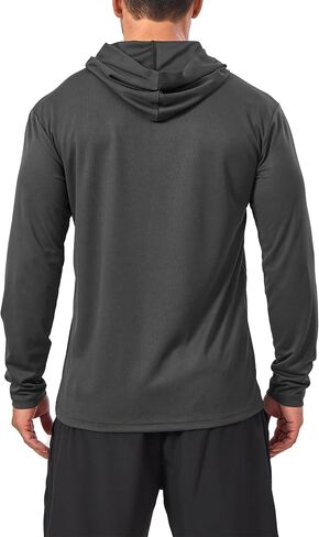 6 Pack Men's Sun Protection Long Sleeve UV Protection SPF Lightweight Quick Dry Athletic Fishing Outdoor Hiking Rash Guard in Saudi Arabia