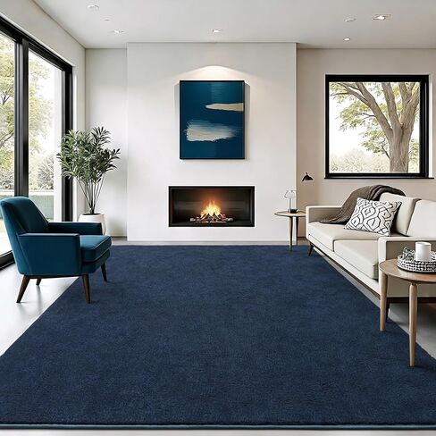 Soft Runner Rugs for Bedroom 2x6, Non Slip Runners for Hallway Kitchen Laundry Dorm Washable, Minimalist Low Pile Long Rugs for Boys Men Girls Kids, Black in Saudi Arabia