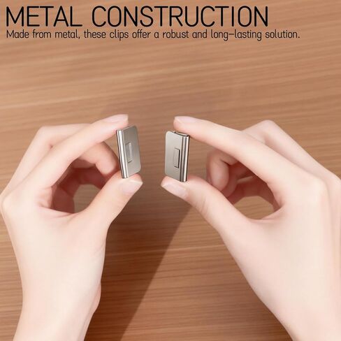2026 New Magnetic Curtain Clips - Hold Curtains Closed, Detachable Buckle, No Drill, Privacy Protection for Indoor and Outdoor Patio Curtains (Metal, 10) in Saudi Arabia