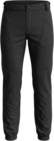 Pull-Up Youth Baseball Pants, Quarter Open Fly Boys Baseball Pants with Durable Snap & Elastic Bottom, T Ball Pants in Saudi Arabia
