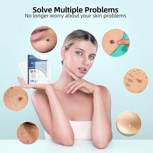 Skin Removal Kit, Effective Skin Removal Kit for Home Use, Safe & Effective for Wart & SkinTags Wart Remover Patches in Saudi Arabia