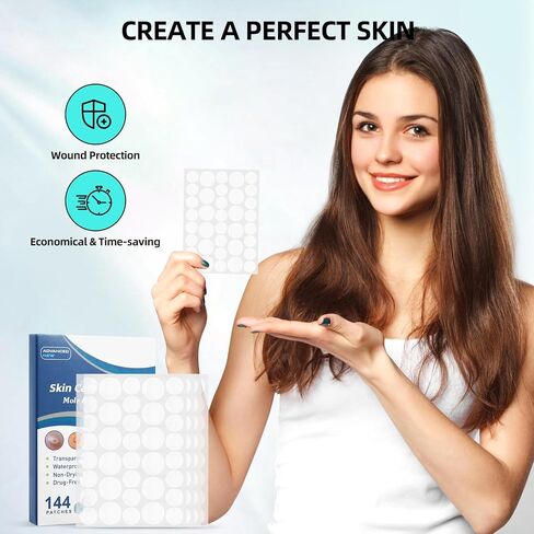 Skin Removal Kit, Effective Skin Removal Kit for Home Use, Safe & Effective for Wart & SkinTags Wart Remover Patches in Saudi Arabia