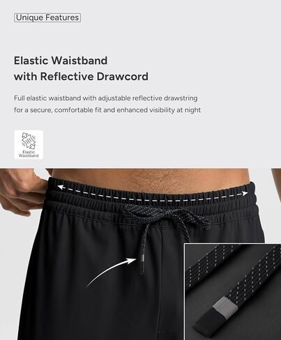 BRXL Track Pants for Men with Zipper Pockets Lightweight Stretch 4 Pockets Mens Athletic Pants for Running Workout Gym in Kuwait