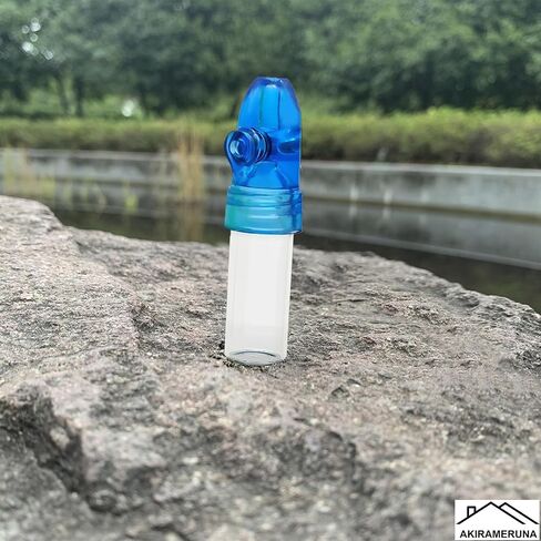 AKIRAMERUNA-Portable Glass Decorative Bottle Kitchen Spice Dispenser Portable Leak-Proof Storage Bottle for Outdoor Camping Travel in Kuwait