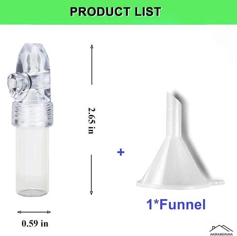 AKIRAMERUNA-Portable Glass Decorative Bottle Kitchen Spice Dispenser Portable Leak-Proof Storage Bottle for Outdoor Camping Travel in Kuwait