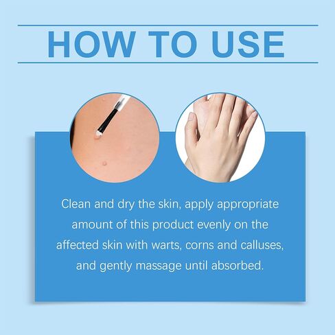 Professional Wart & Mole Remover Serum - for Face & Body Fast Acting Formula for All Skin Types & Men & Women in Saudi Arabia