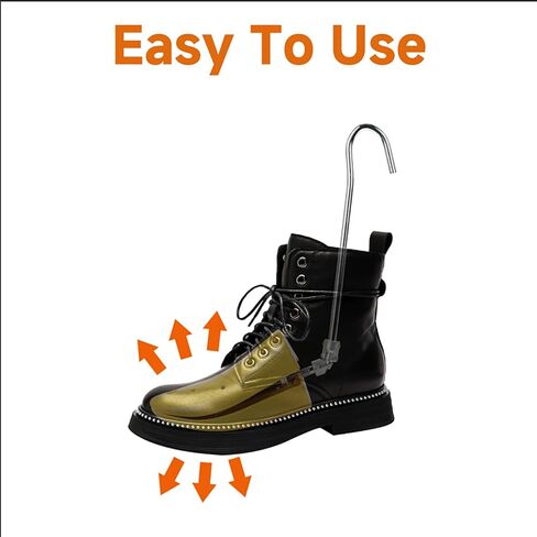 Boot Stretcher & Shoe Stretcher - Men's & Women's, 2 Pieces Stretch Height for Thick Feet, Shoe Boot Stretcher for Men's Size 7.5-13 & Women's Size 9-14.5 in Saudi Arabia