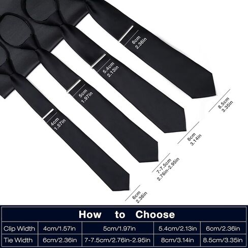 HONEY BEAR 3pcs Mens Tie Clip Set Tie Bar Normal Size 1.97inch for Wedding Business Shirt Gift 5cm in Kuwait