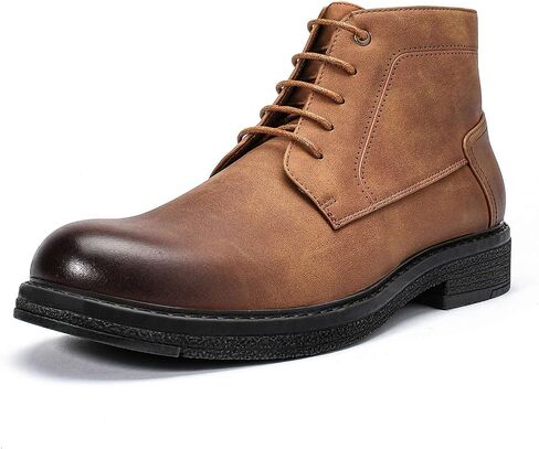 AUSTIN MILL Men’s Casual Dress Ankle Boots, Lace Up Chukka Boots for Work Walking Office Daily Wear in Saudi Arabia
