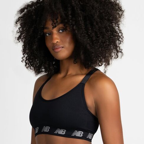 New Balance 3 Pack Seamless Sports Bras for Women, Cami Keyhole Breathability, Gym Sports Bra, Yoga Workout Set in Kuwait