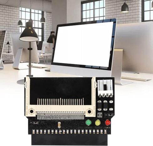 GLOGLOW Nan 5.0V / 3.3V CF to IDE Adapter, PCB Material, Supports CF I and II Cards, Ideal for Micro Hard Disks and Data Transfer Applications Desktop Computers and Peripherals (Single use) in Saudi Arabia