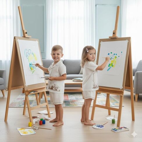 Boys & Girls Printed Poplin Cotton Summer Outfit Set– Shirt & Shorts Clothing Set for Kids in Kuwait