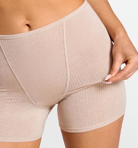 Natrelax Boxer Briefs High Waisted Boy Shorts Underwear for Women Soft Stretch Full Coverage Boyshort 2 Pack in Saudi Arabia