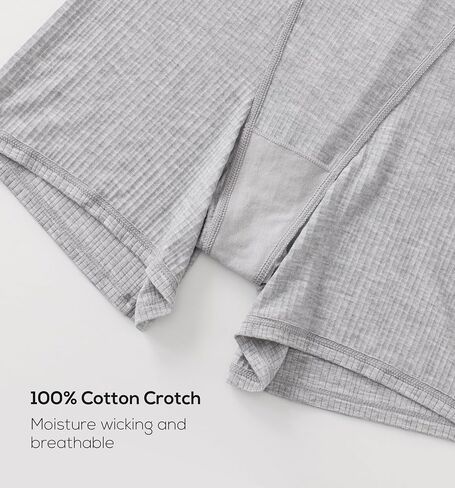 Natrelax Boxer Briefs High Waisted Boy Shorts Underwear for Women Soft Stretch Full Coverage Boyshort 2 Pack in Saudi Arabia