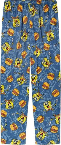 Nickelodeon Men's SpongeBob SquarePants Pajama Pants, Lounge Bottoms With Drawstring, Ultra-soft in Kuwait