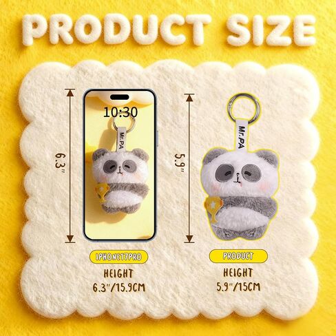 MR.PA Daily Office Grind Series Plush Pendant Blind Box, Cute Mystery Collectible Toy, Bag Charms for Work Desk Decor, Holiday Birthday Gift for Office Workers, Single Box in Kuwait