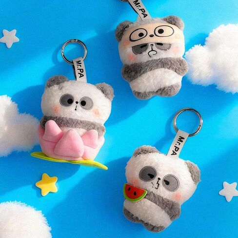 MR.PA Daily Office Grind Series Plush Pendant Blind Box, Cute Mystery Collectible Toy, Bag Charms for Work Desk Decor, Holiday Birthday Gift for Office Workers, Single Box in Kuwait