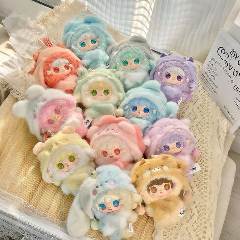 Yooki Starlit Traces Series Cute Plush Keychain Blind Box (1 of 15 Possible Styles) YOOKI Key Ring Collectible Birthday Gifts(1Pc Blind Box) in Saudi Arabia