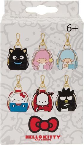 Loungefly Sanrio: Hello Kitty and Friends - حقيبة ظهر صغيرة غامضة مع سلسلة مفاتيح - رائعة للأطفال والكبار - سلاسل مفاتيح قابلة للجمع in Kuwait