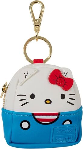 Loungefly Sanrio: Hello Kitty and Friends - حقيبة ظهر صغيرة غامضة مع سلسلة مفاتيح - رائعة للأطفال والكبار - سلاسل مفاتيح قابلة للجمع in Kuwait