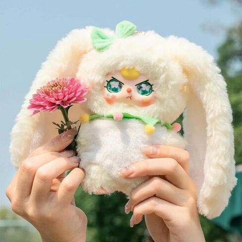Baby Three Where Is Spring Series Cute Plush keychain Blind Box (1 of 13 Possible Styles) Baby Three Key Ring Collectible Birthday Gifts (1Pc Blind Box) in Kuwait