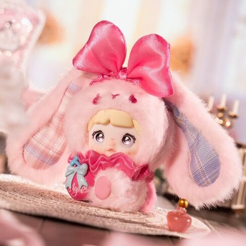Nommi x Heymi The Entwined Fate Series Cute Plush Keychain Blind Box (1 of 9 Possible Styles) Nommi x Heymi Key Ring Collectible Birthday Gifts (1Pc Blind Box) in Saudi Arabia