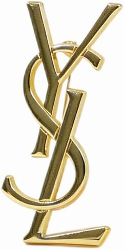 Gold interwoven brooch,Women's elegant metal lapel pin, perfect for pairing with blazers, dresses, and everyday looks. in Kuwait