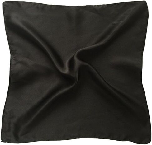 MAXFEEL 100% Pure Mulbery Silk Pocket Square Handkerchief Soild Dyed Multicolor in Saudi Arabia