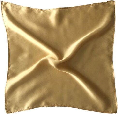 MAXFEEL 100% Pure Mulbery Silk Pocket Square Handkerchief Soild Dyed Multicolor in Saudi Arabia